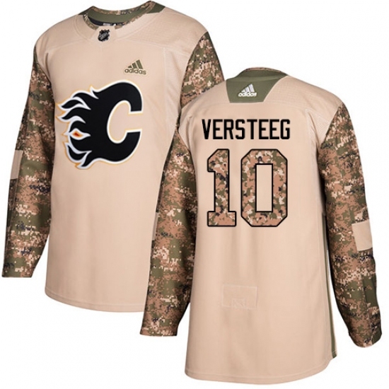 Youth Adidas Calgary Flames #10 Kris Versteeg Authentic Camo Veterans Day Practice NHL Jersey Youth Adidas Calgary Flames #10 Kris Versteeg Authentic Camo Veterans Day Practice NHL Jersey