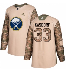 Youth Adidas Buffalo Sabres #33 Jason Kasdorf Authentic Camo Veterans Day Practice NHL Jersey Youth Adidas Buffalo Sabres #33 Jason Kasdorf Authentic Camo Veterans Day Practice NHL Jersey