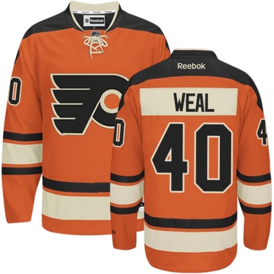Women's Reebok Philadelphia Flyers #40 Jordan Weal Authentic Orange New Third NHL Jersey Women's Reebok Philadelphia Flyers #40 Jordan Weal Authentic Orange New Third NHL Jersey