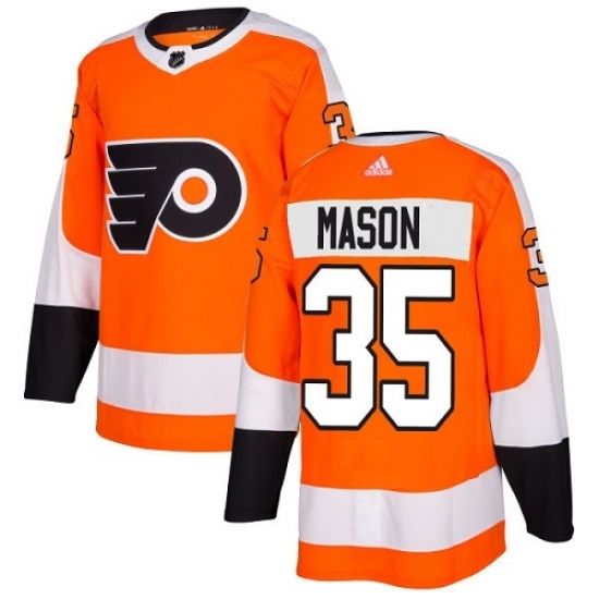 Adidas Philadelphia Flyers #35 Steve Mason Orange Home Authentic Stitched NHL Jersey Adidas Philadelphia Flyers #35 Steve Mason Orange Home Authentic Stitched NHL Jersey