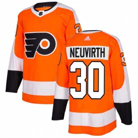 Men's Adidas Philadelphia Flyers #30 Michal Neuvirth Authentic Orange Home NHL Jersey Men's Adidas Philadelphia Flyers #30 Michal Neuvirth Authentic Orange Home NHL Jersey