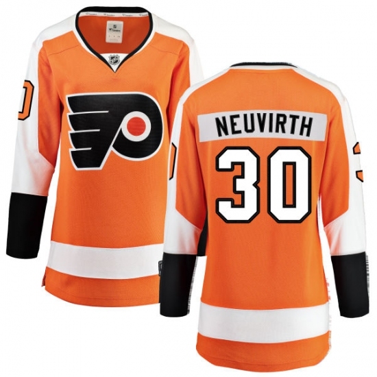 Women's Philadelphia Flyers #30 Michal Neuvirth Fanatics Branded Orange Home Breakaway NHL Jersey Women's Philadelphia Flyers #30 Michal Neuvirth Fanatics Branded Orange Home Breakaway NHL Jersey