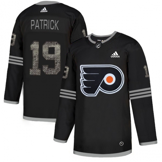 Men's Adidas Philadelphia Flyers #19 Nolan Patrick Black Authentic Classic Stitched NHL Jersey Men's Adidas Philadelphia Flyers #19 Nolan Patrick Black Authentic Classic Stitched NHL Jersey