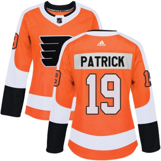 Women's Adidas Philadelphia Flyers #19 Nolan Patrick Authentic Orange Home NHL Jersey Women's Adidas Philadelphia Flyers #19 Nolan Patrick Authentic Orange Home NHL Jersey