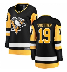 Women's Pittsburgh Penguins #19 Bryan Trottier Fanatics Branded Black Home Breakaway NHL Jersey