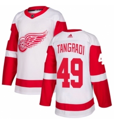 Women's Adidas Detroit Red Wings #49 Eric Tangradi Authentic White Away NHL Jersey Women's Adidas Detroit Red Wings #49 Eric Tangradi Authentic White Away NHL Jersey
