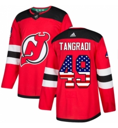 Youth Adidas New Jersey Devils #49 Eric Tangradi Authentic Red USA Flag Fashion NHL Jersey Youth Adidas New Jersey Devils #49 Eric Tangradi Authentic Red USA Flag Fashion NHL Jersey