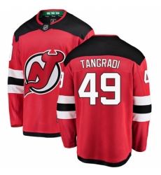 Youth New Jersey Devils #49 Eric Tangradi Fanatics Branded Red Home Breakaway NHL Jersey Youth New Jersey Devils #49 Eric Tangradi Fanatics Branded Red Home Breakaway NHL Jersey