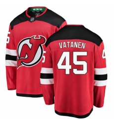 Youth New Jersey Devils #45 Sami Vatanen Fanatics Branded Red Home Breakaway NHL Jersey