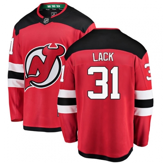 Men's New Jersey Devils #31 Eddie Lack Fanatics Branded Red Home Breakaway NHL Jersey Men's New Jersey Devils #31 Eddie Lack Fanatics Branded Red Home Breakaway NHL Jersey