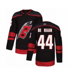 Youth Adidas Carolina Hurricanes #44 Calvin De Haan Premier Black Alternate NHL Jersey Youth Adidas Carolina Hurricanes #44 Calvin De Haan Premier Black Alternate NHL Jersey