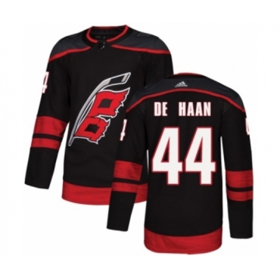 Youth Adidas Carolina Hurricanes #44 Calvin De Haan Premier Black Alternate NHL Jersey Youth Adidas Carolina Hurricanes #44 Calvin De Haan Premier Black Alternate NHL Jersey