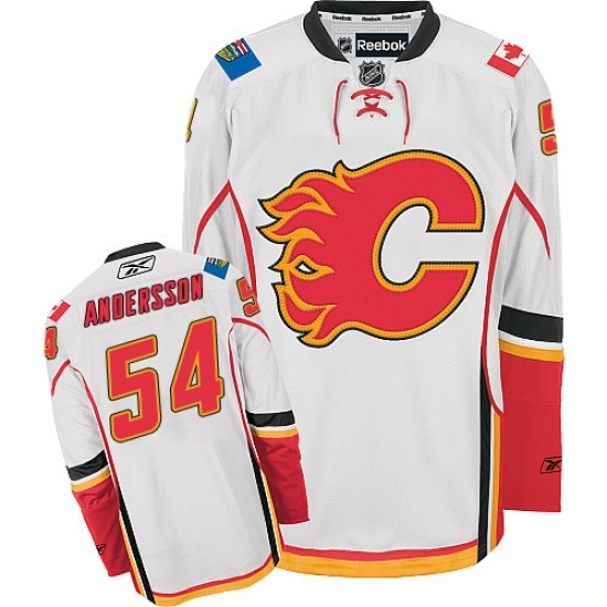 Youth Reebok Calgary Flames #54 Rasmus Andersson Authentic White Away NHL Jersey Youth Reebok Calgary Flames #54 Rasmus Andersson Authentic White Away NHL Jersey
