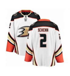 Youth Anaheim Ducks #2 Luke Schenn Authentic White Away Fanatics Branded Breakaway NHL Jersey Youth Anaheim Ducks #2 Luke Schenn Authentic White Away Fanatics Branded Breakaway NHL Jersey