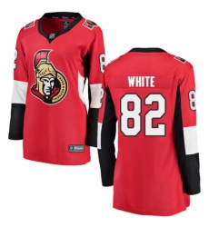 Women's Ottawa Senators #82 Colin White Fanatics Branded Red Home Breakaway NHL Jersey
