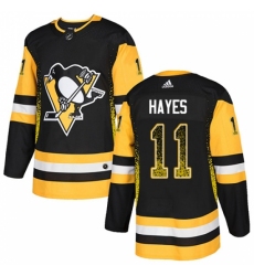 Men's Adidas Pittsburgh Penguins #11 Jimmy Hayes Authentic Black Drift Fashion NHL Jersey Men's Adidas Pittsburgh Penguins #11 Jimmy Hayes Authentic Black Drift Fashion NHL Jersey