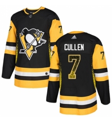 Men's Adidas Pittsburgh Penguins #7 Matt Cullen Authentic Black Drift Fashion NHL Jersey Men's Adidas Pittsburgh Penguins #7 Matt Cullen Authentic Black Drift Fashion NHL Jersey