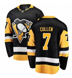 Men's Pittsburgh Penguins #7 Matt Cullen Authentic Black Home Fanatics Branded Breakaway NHL Jersey Men's Pittsburgh Penguins #7 Matt Cullen Authentic Black Home Fanatics Branded Breakaway NHL Jersey