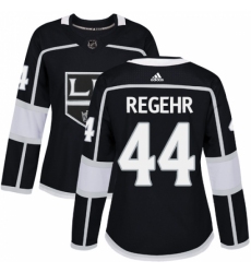 Women's Adidas Los Angeles Kings #44 Robyn Regehr Authentic Black Home NHL Jersey