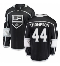 Youth Los Angeles Kings #44 Nate Thompson Authentic Black Home Fanatics Branded Breakaway NHL Jersey Youth Los Angeles Kings #44 Nate Thompson Authentic Black Home Fanatics Branded Breakaway NHL Jersey