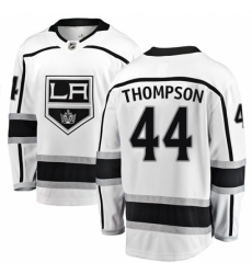 Youth Los Angeles Kings #44 Nate Thompson Authentic White Away Fanatics Branded Breakaway NHL Jersey Youth Los Angeles Kings #44 Nate Thompson Authentic White Away Fanatics Branded Breakaway NHL Jersey