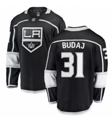 Youth Los Angeles Kings #31 Peter Budaj Authentic Black Home Fanatics Branded Breakaway NHL Jersey Youth Los Angeles Kings #31 Peter Budaj Authentic Black Home Fanatics Branded Breakaway NHL Jersey