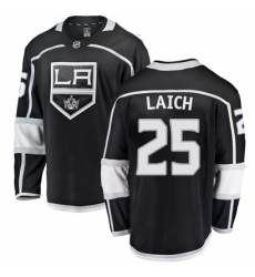 Men's Los Angeles Kings #25 Brooks Laich Authentic Black Home Fanatics Branded Breakaway NHL Jersey