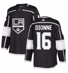 Youth Adidas Los Angeles Kings #16 Marcel Dionne Authentic Black Home NHL Jersey