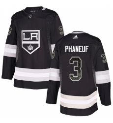Men's Adidas Los Angeles Kings #3 Dion Phaneuf Authentic Black Drift Fashion NHL Jersey Men's Adidas Los Angeles Kings #3 Dion Phaneuf Authentic Black Drift Fashion NHL Jersey