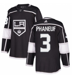 Men's Adidas Los Angeles Kings #3 Dion Phaneuf Premier Black Home NHL Jersey Men's Adidas Los Angeles Kings #3 Dion Phaneuf Premier Black Home NHL Jersey
