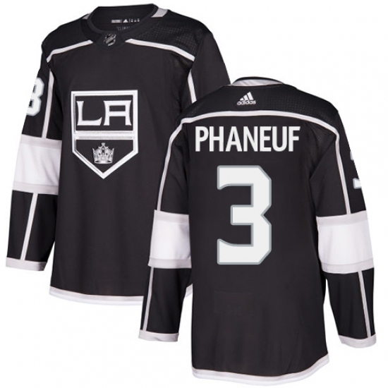 Men's Adidas Los Angeles Kings #3 Dion Phaneuf Premier Black Home NHL Jersey Men's Adidas Los Angeles Kings #3 Dion Phaneuf Premier Black Home NHL Jersey