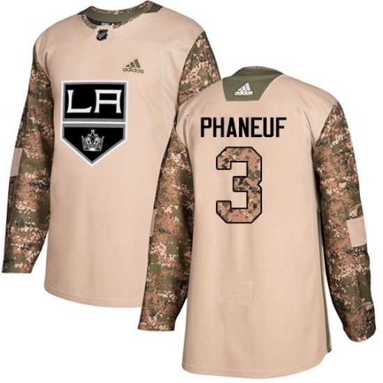 Youth Adidas Los Angeles Kings #3 Dion Phaneuf Authentic Camo Veterans Day Practice NHL Jersey Youth Adidas Los Angeles Kings #3 Dion Phaneuf Authentic Camo Veterans Day Practice NHL Jersey