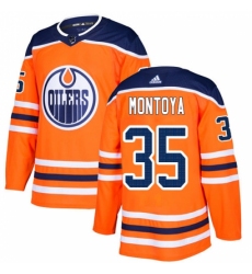 Youth Adidas Edmonton Oilers #35 Al Montoya Authentic Orange Home NHL Jersey Youth Adidas Edmonton Oilers #35 Al Montoya Authentic Orange Home NHL Jersey