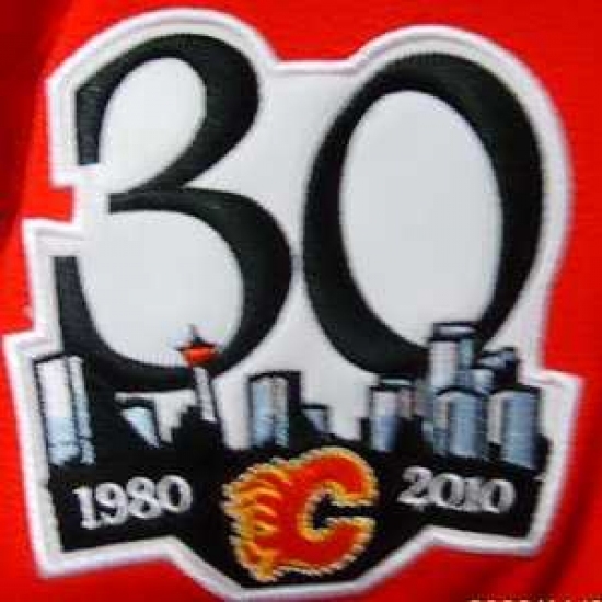Calgary Flames 30TH patch Calgary Flames 30TH patch