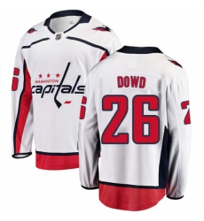 Youth Washington Capitals #26 Nic Dowd Fanatics Branded White Away Breakaway NHL Jersey Youth Washington Capitals #26 Nic Dowd Fanatics Branded White Away Breakaway NHL Jersey