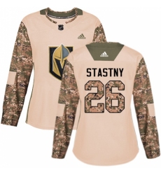 Women's Adidas Vegas Golden Knights #26 Paul Stastny Authentic Camo Veterans Day Practice NHL Jersey Women's Adidas Vegas Golden Knights #26 Paul Stastny Authentic Camo Veterans Day Practice NHL Jersey