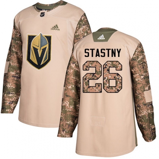 Youth Adidas Vegas Golden Knights #26 Paul Stastny Authentic Camo Veterans Day Practice NHL Jersey Youth Adidas Vegas Golden Knights #26 Paul Stastny Authentic Camo Veterans Day Practice NHL Jersey