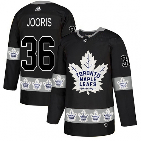 Men's Adidas Toronto Maple Leafs #36 Josh Jooris Authentic Black Team Logo Fashion NHL Jersey Men's Adidas Toronto Maple Leafs #36 Josh Jooris Authentic Black Team Logo Fashion NHL Jersey