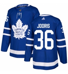 Men's Adidas Toronto Maple Leafs #36 Josh Jooris Authentic Royal Blue Home NHL Jersey Men's Adidas Toronto Maple Leafs #36 Josh Jooris Authentic Royal Blue Home NHL Jersey