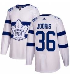 Youth Adidas Toronto Maple Leafs #36 Josh Jooris Authentic White 2018 Stadium Series NHL Jersey Youth Adidas Toronto Maple Leafs #36 Josh Jooris Authentic White 2018 Stadium Series NHL Jersey