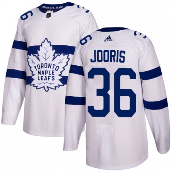 Youth Adidas Toronto Maple Leafs #36 Josh Jooris Authentic White 2018 Stadium Series NHL Jersey Youth Adidas Toronto Maple Leafs #36 Josh Jooris Authentic White 2018 Stadium Series NHL Jersey