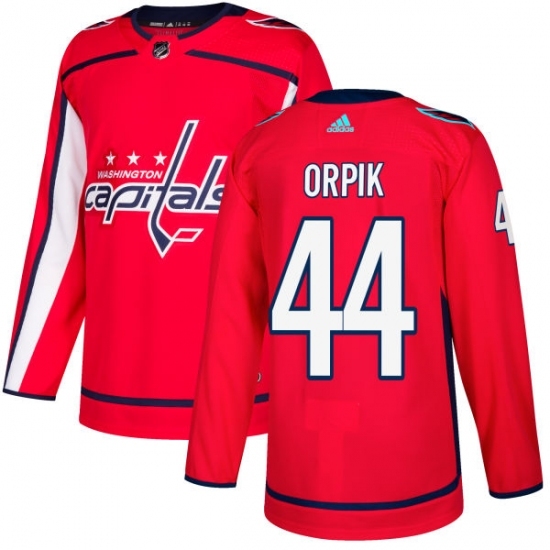 Men's Adidas Washington Capitals #44 Brooks Orpik Authentic Red Home NHL Jersey Men's Adidas Washington Capitals #44 Brooks Orpik Authentic Red Home NHL Jersey