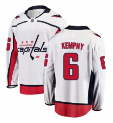 Youth Washington Capitals #6 Michal Kempny Fanatics Branded White Away Breakaway NHL Jersey Youth Washington Capitals #6 Michal Kempny Fanatics Branded White Away Breakaway NHL Jersey