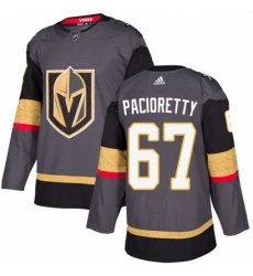 Men's Adidas Vegas Golden Knights #67 Max Pacioretty Premier Gray Home NHL Jersey Men's Adidas Vegas Golden Knights #67 Max Pacioretty Premier Gray Home NHL Jersey