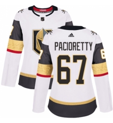 Women's Adidas Vegas Golden Knights #67 Max Pacioretty Authentic White Away NHL Jersey Women's Adidas Vegas Golden Knights #67 Max Pacioretty Authentic White Away NHL Jersey