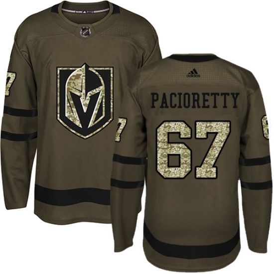 Youth Adidas Vegas Golden Knights #67 Max Pacioretty Authentic Green Salute to Service NHL Jersey Youth Adidas Vegas Golden Knights #67 Max Pacioretty Authentic Green Salute to Service NHL Jersey