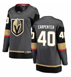 Women's Vegas Golden Knights #40 Ryan Carpenter Authentic Black Home Fanatics Branded Breakaway NHL Jersey Women's Vegas Golden Knights #40 Ryan Carpenter Authentic Black Home Fanatics Branded Breakaway NHL Jersey