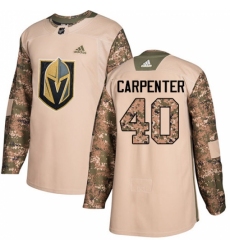 Youth Adidas Vegas Golden Knights #40 Ryan Carpenter Authentic Camo Veterans Day Practice NHL Jersey Youth Adidas Vegas Golden Knights #40 Ryan Carpenter Authentic Camo Veterans Day Practice NHL Jersey