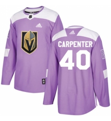 Youth Adidas Vegas Golden Knights #40 Ryan Carpenter Authentic Purple Fights Cancer Practice NHL Jersey Youth Adidas Vegas Golden Knights #40 Ryan Carpenter Authentic Purple Fights Cancer Practice NHL Jersey