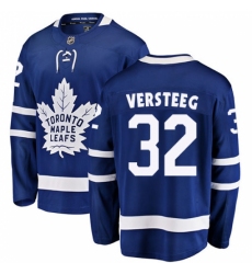 Men's Toronto Maple Leafs #32 Kris Versteeg Fanatics Branded Royal Blue Home Breakaway NHL Jersey